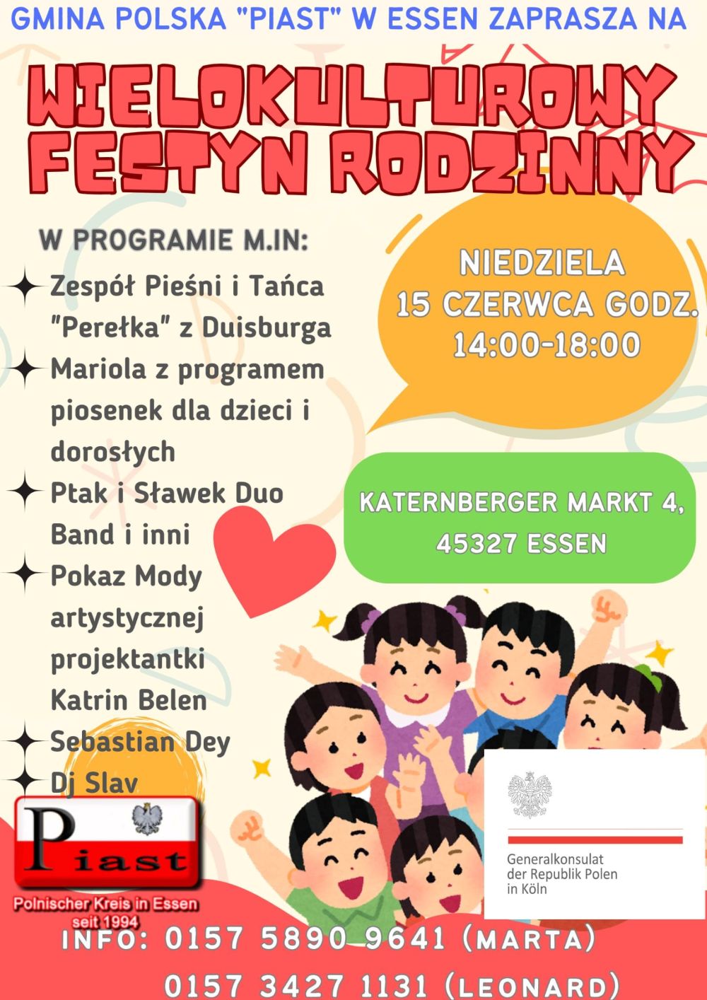 Festyn wielkulturowy 15.06. Piast maly