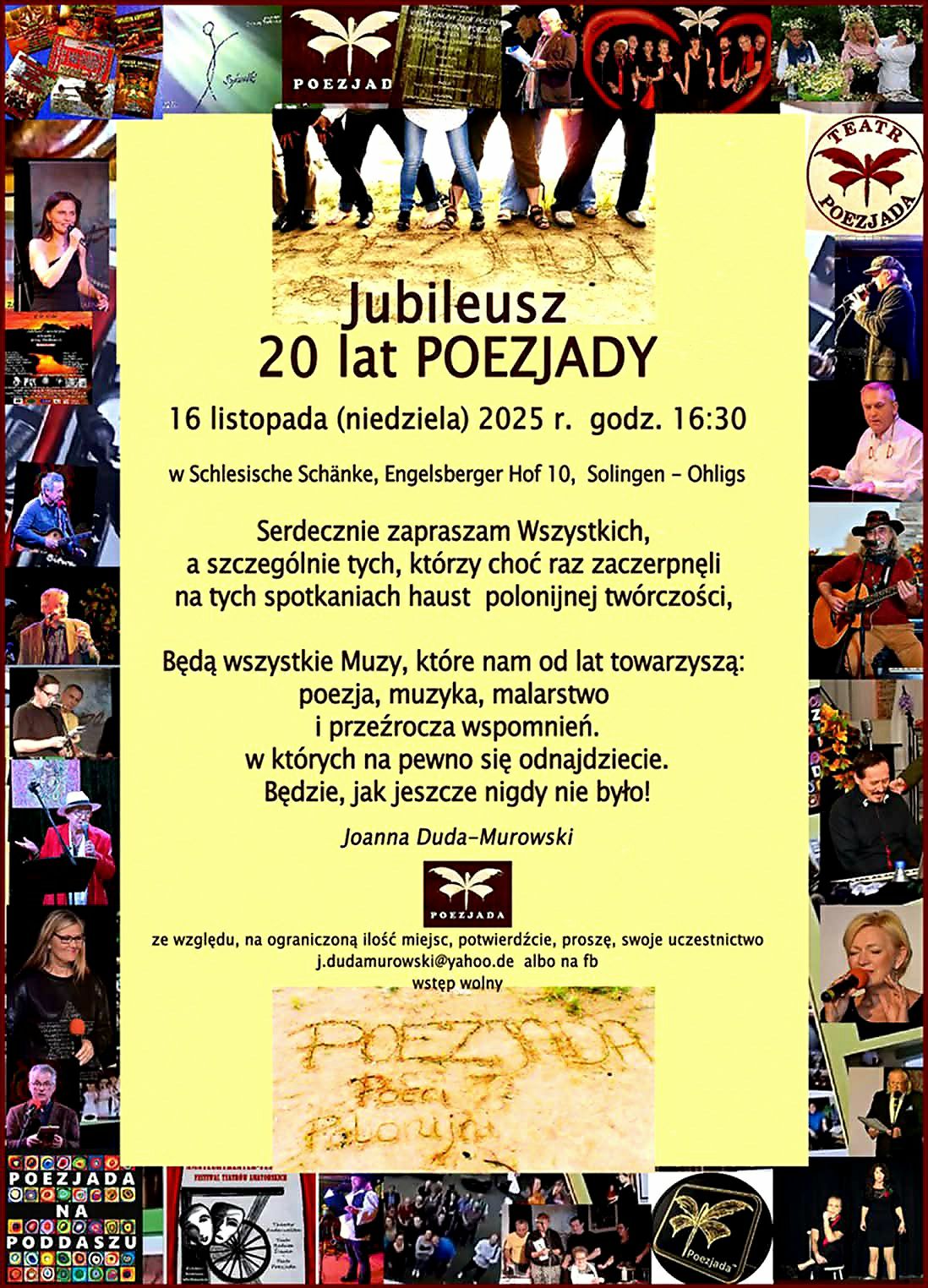 Poezjda 20 lat