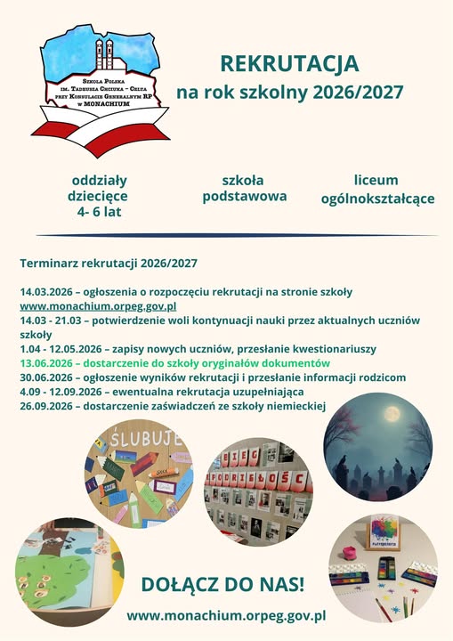 Szkola Monachium rekrutacja