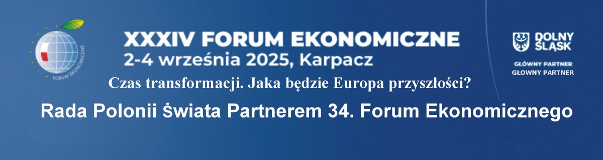 Baner Forum Polonijne na 34 FE