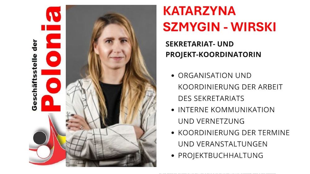 Katarzyna Szymgin w Biurze Polonii
