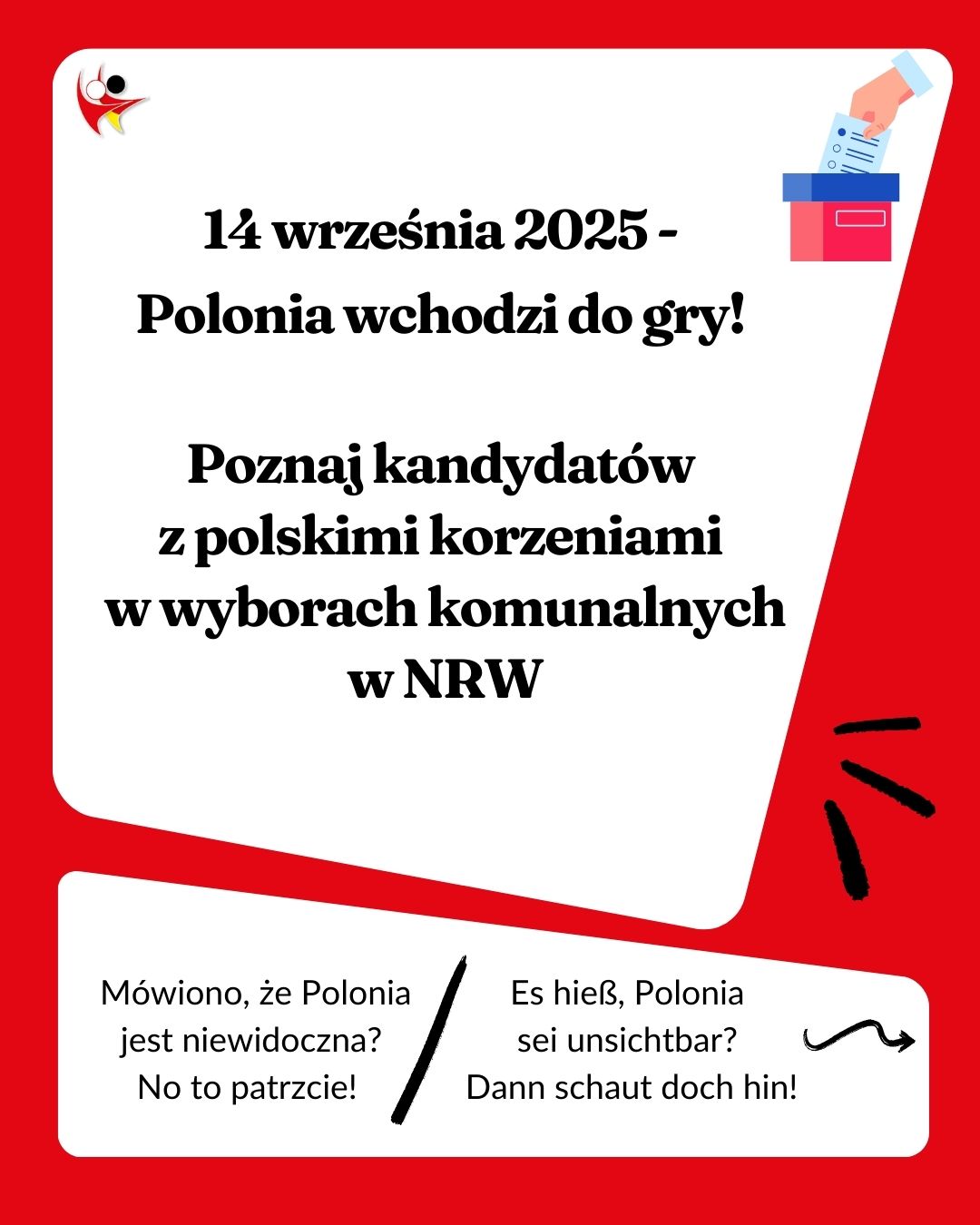 kandyadci polscy wybory NRW 14.09 ogolny